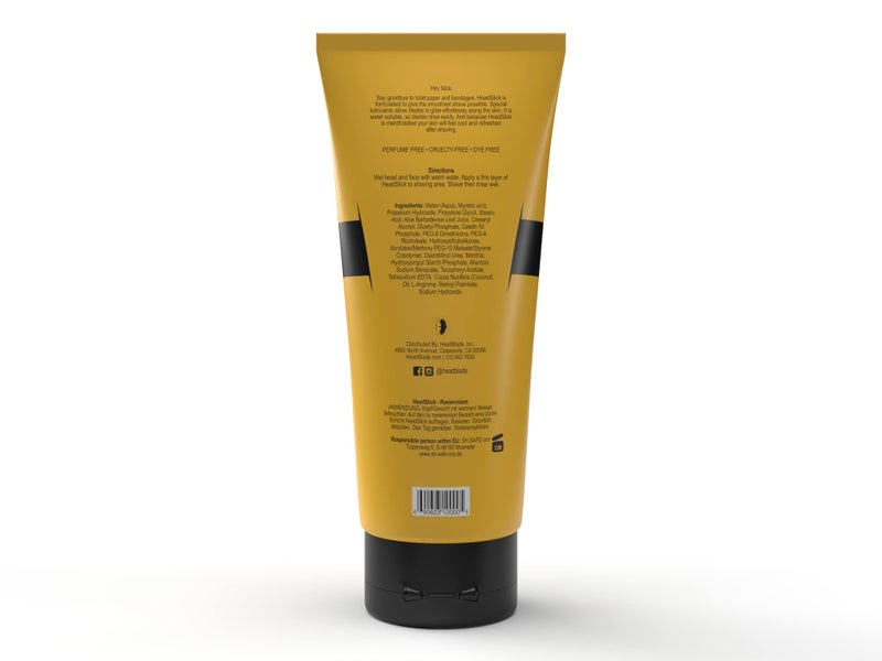 HeadBlade ATX Men's Head Shaving Basics Bundle with 8oz HeadSlick Cream, Razor, Blade Refills - Close Shave Kit with An Easier and Faster Shave - Image 4